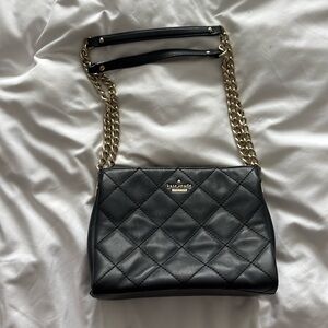 Kate Spade Black Quilted Purse